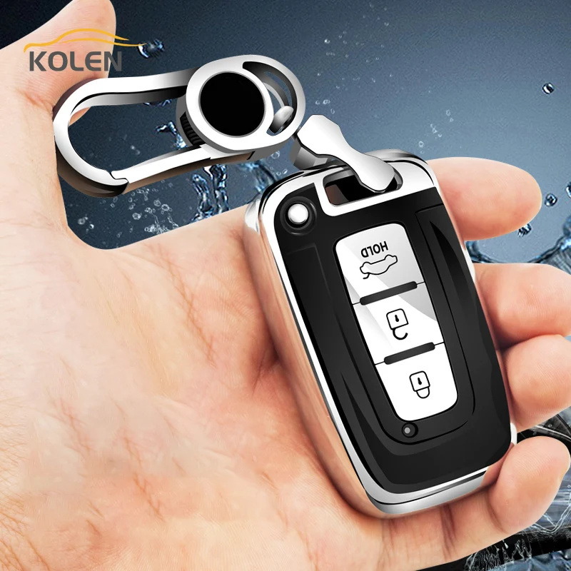 Soft TPU Car Remote Key Case Cover Shell Fob For Hyundai Genesis Equus Veloster For KIA Sportage Forte Optima Soul Azera Sorento