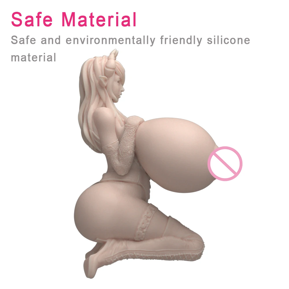 MRL Anime Adult Sex toy for men 3D Action Figure Realistic Vagina Male Masturbator Sucking Cup Silicone Artificial Pussy Doll