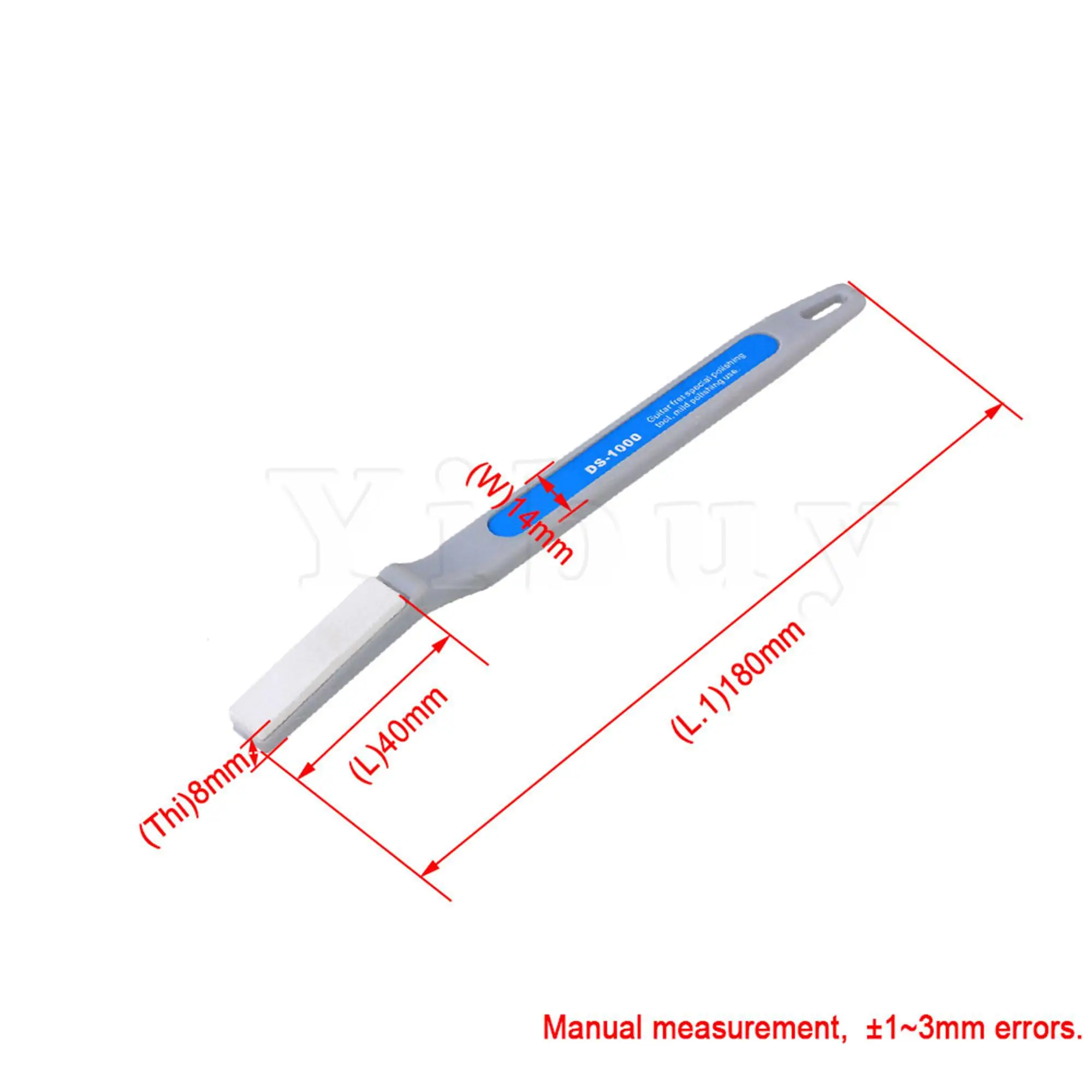 1000# Blue Luthiers Tools Fret End Dressing File for Guitar Repair File