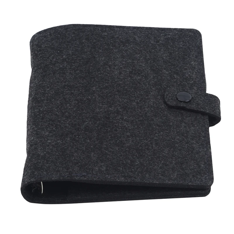 Carnet de notes A5 et A6 en tissu feutré, carnet de notes à feuilles mobiles, planificateur de Page intérieure, reliure à anneaux, papeterie, cadeau, Journal de voyage