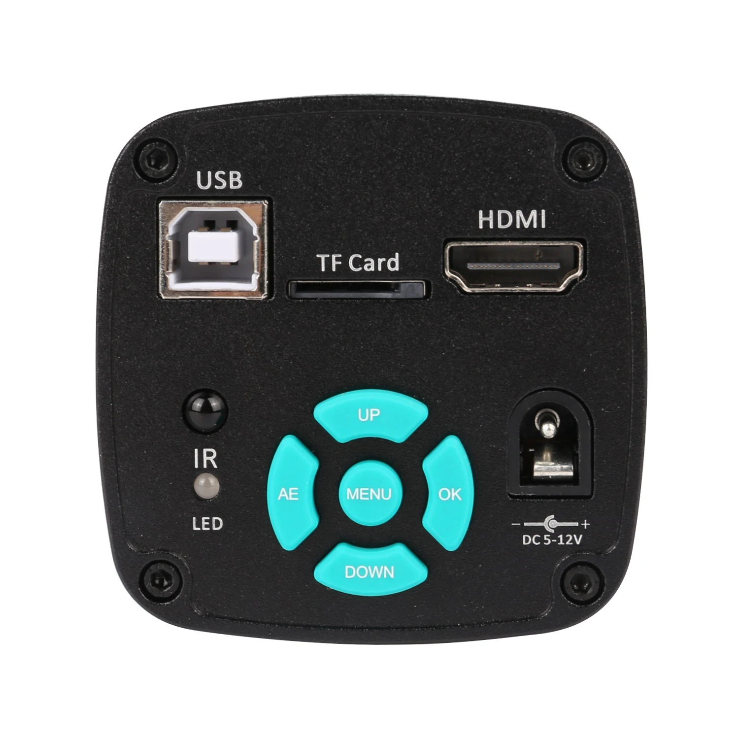 Imagem -02 - Yizhan-câmera Digital Microscópio Monocular c Mount Hdmi Usb Zoom Contínuo 180x 130x Solda Reparo de Telefone Móvel 4k 48mp