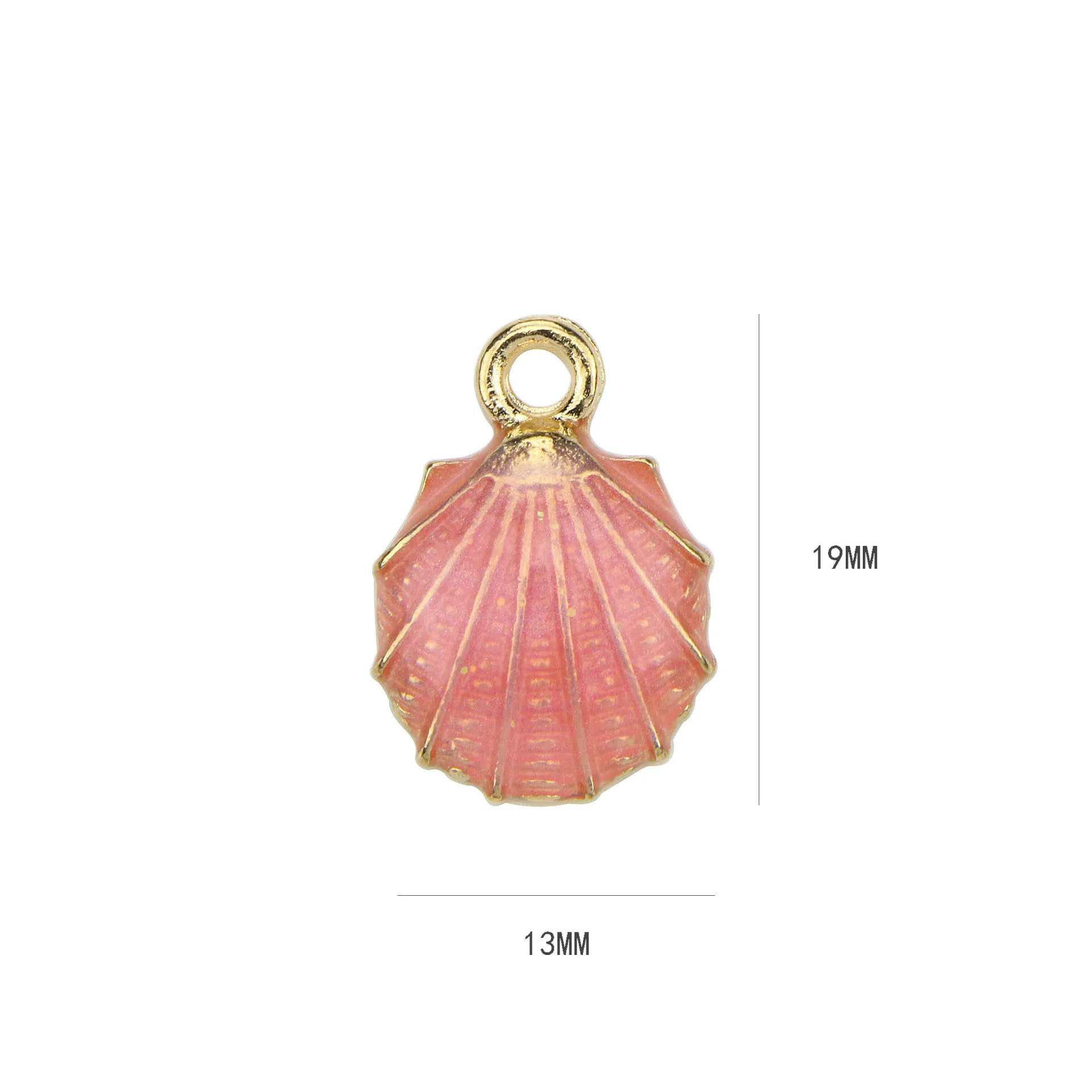 15/30PCS A+ Fashion Metal Alloy Ocean Shell Christmas Charm Decor Set  Pendant Drop Ornaments Hanging DIY Decoration