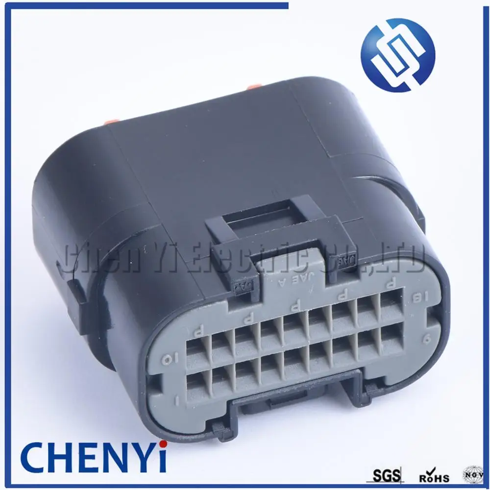 18 pin PCB curved pin waterproof Automotive Connector Ignition Harness ECU plug Replacement Parts MX23A18NF1  MX23A18NF1