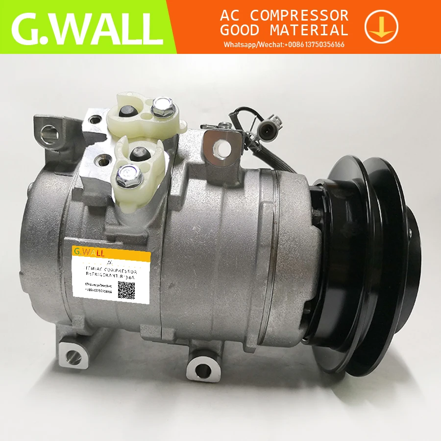 

For Toyota Land Cruiser Prado LJ120 5L-E 10S17C ac compressor for 883206A091 88320-6A091 88410-35410 88515-60190 447260-6261