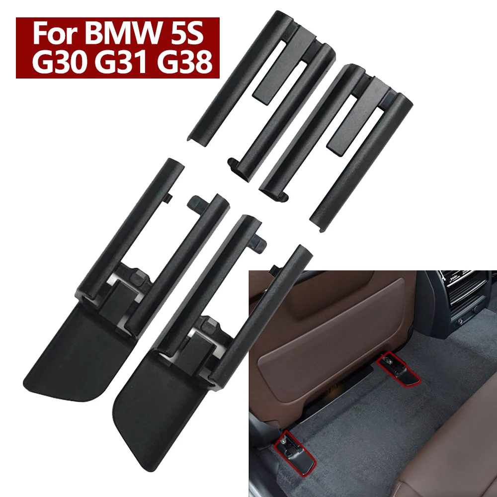 Interior Car Seat Sliding Track Rail Cover Replacement For BMW 5 Series G30 G31 G38 2016-2020