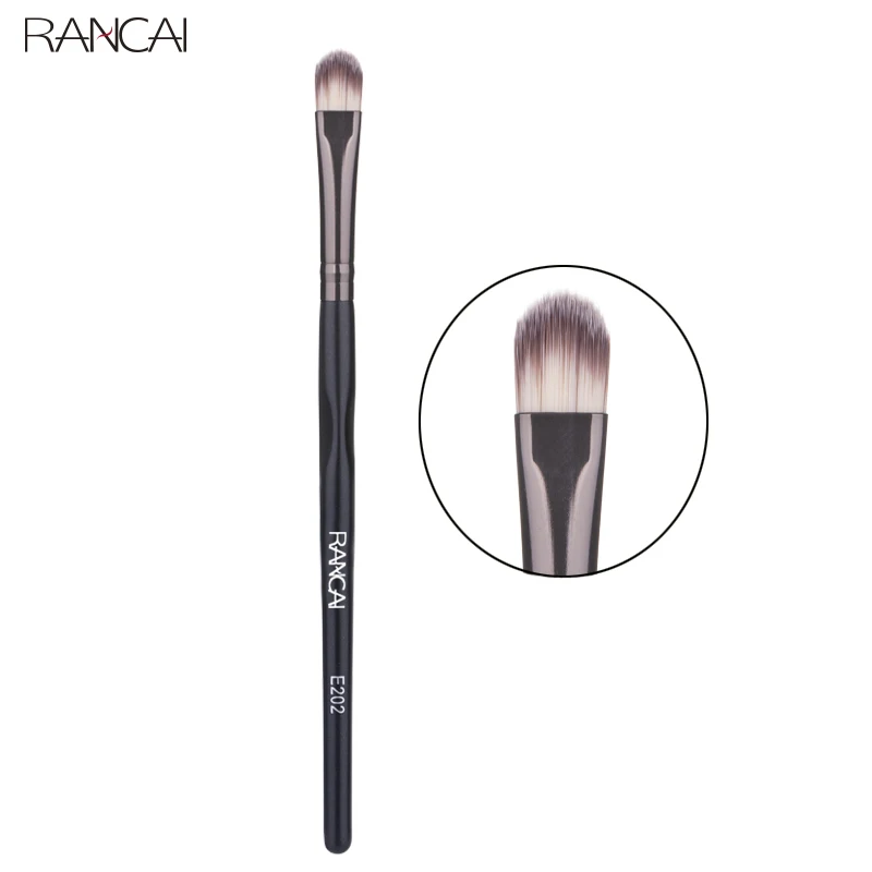 RANCAI Professional 1pcs Makeup Brushes Eyeshadow Brush Eyeliner Eyelid Lip Make Up Brush Synthetic Hair Concealer Brush