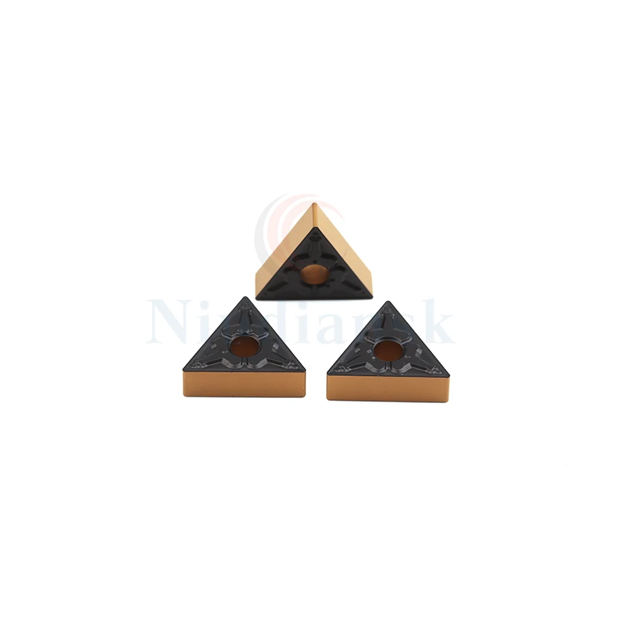 10pcs TNMG160404-TM NK3230 TNMG160408-TM NK3230 External Carbide Cutting Insert CNC Lathe Metal Turning Tool Wear-resistant Tool