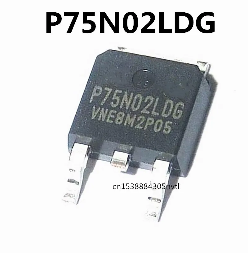 Original 5PCS/ P75N02LDG 75N02 ZU-252