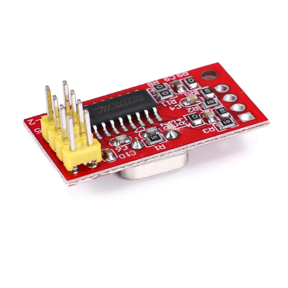 AD7705 Dual 16 bit ADC Data Acquisition Module Input Gain Programmable SPI Interface TM7705