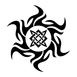 41262 # Die-Cut Vinyl Decal Amulet Star of Russia Car Sticker Waterproof Auto Decors on Bumper Rear Window