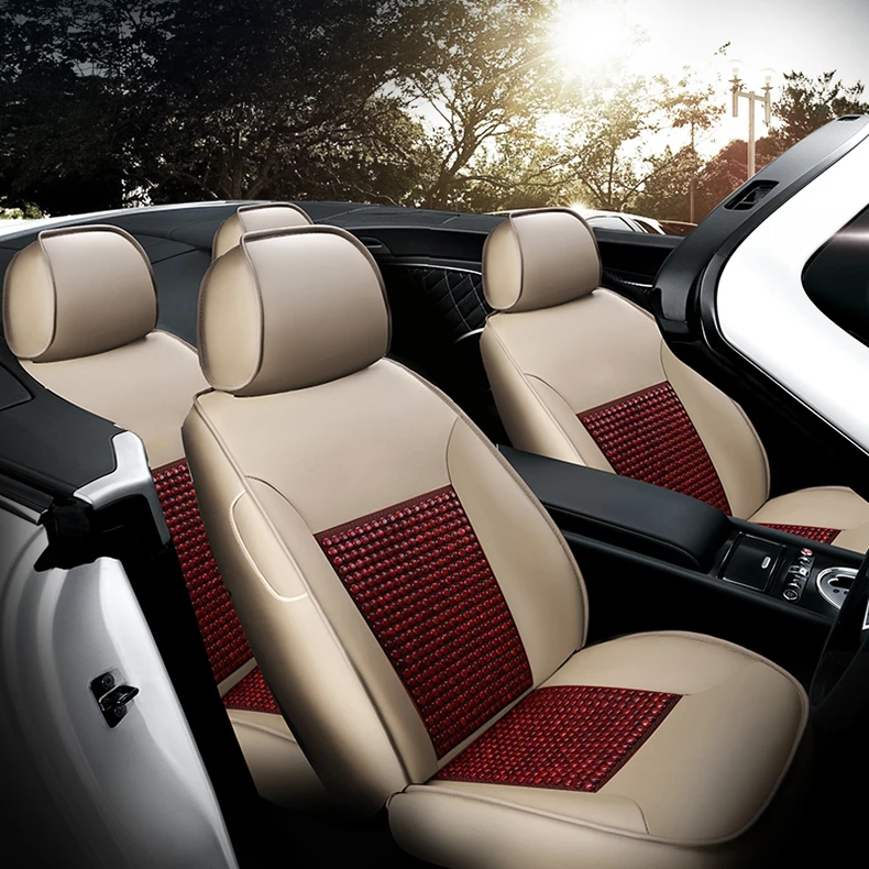 

Custom Leather car seat covers For auto mercedes w212 bmw f30 vw tiguan golf polo bmw g30 skoda octavia car accessories styling