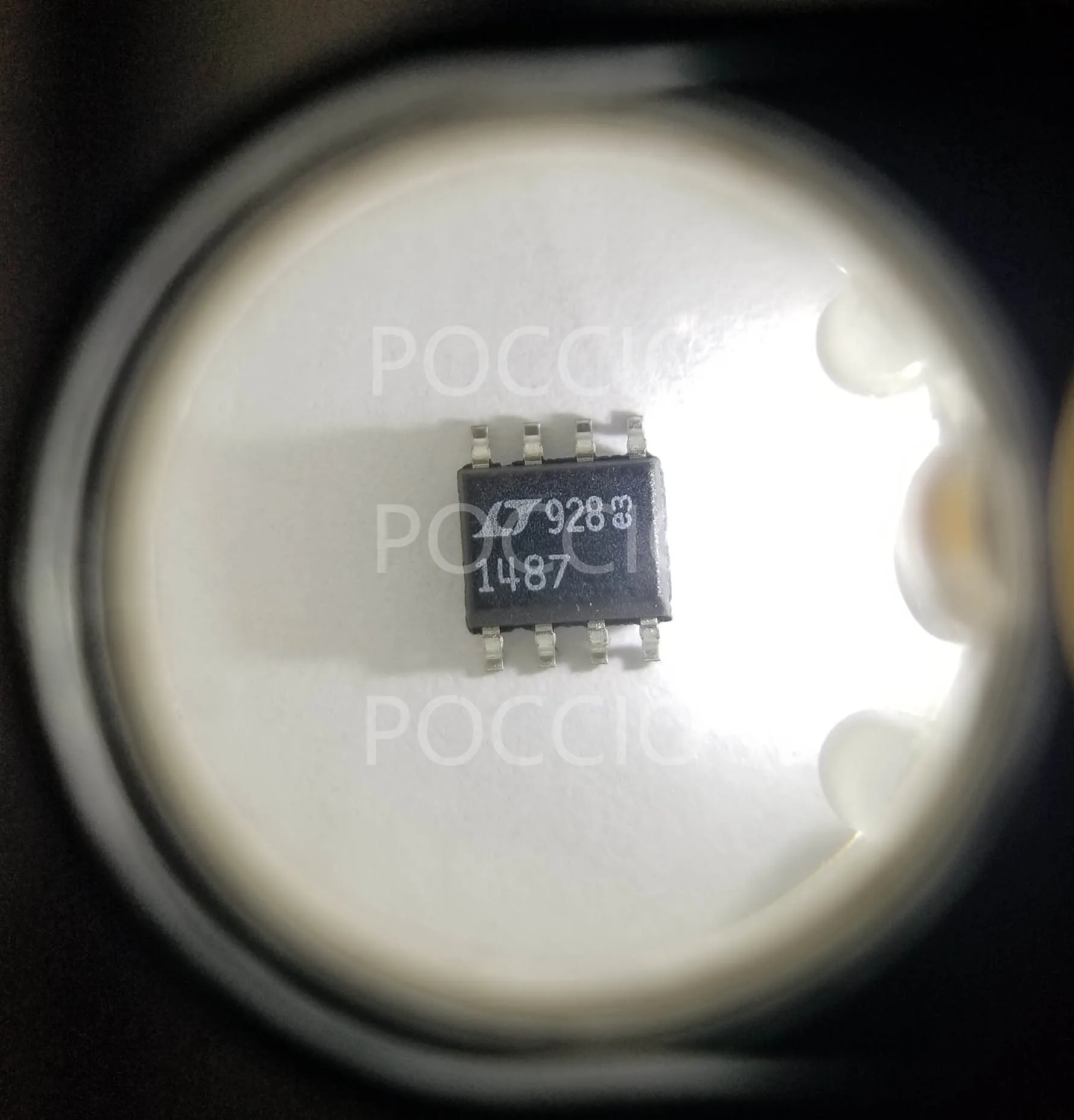 LTC1487CS8 LTC1487 - Ultra-Low Power RS485ต่ำ EMI,ปิดและความต้านทานอินพุต