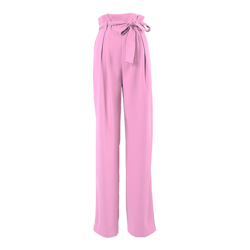 Fall Ballroom Dance Pants For Lady Pink Latin Practice Wear Stage Costume Tap Dance Wear Dance Outfits Designer Clothes JL2205