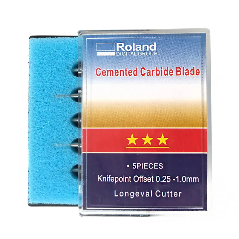 10pcs 30 45 60 Degree Roland Cutting Plotter Vinyl Cutter Knife Blades Offset 0.25