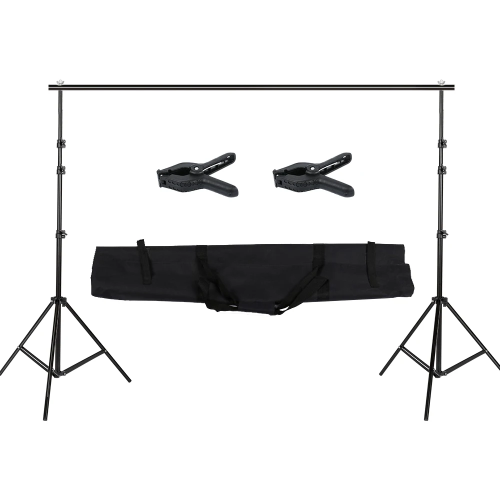 

2.6M X 3M/8.5*10ft Pro Photography Photo Backdrops Background Support System Stands For Photo Video Studio + carry bag