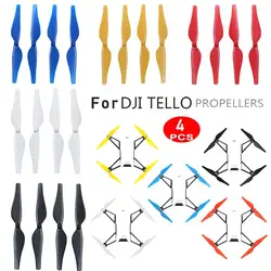 For DJI Tello Colorful Propeller Blade 2Pairs Drone Quick Release Replacement Props Spare Parts Wing Camera for DJI Tello Drones