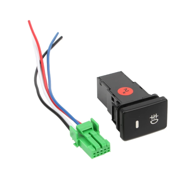 31BC Easy Installation Car Fog Light Switch 12V Button Replacement for  Prius