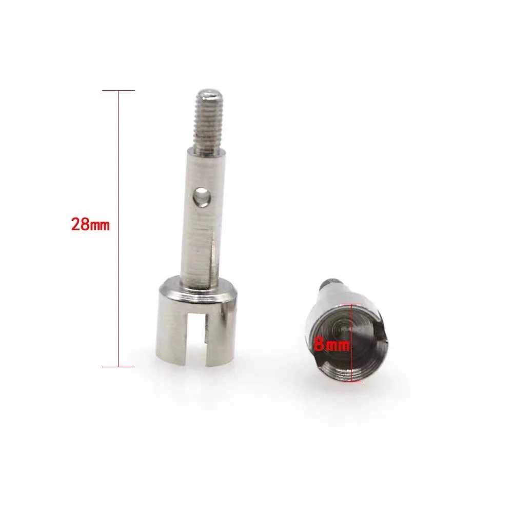 Accessoires de remplacement de tasse d'essieu de roue, 2 pièces, pièces de rechange pour voiture télécommandée 1/14 WLtoys 144001 RC Drift Racing