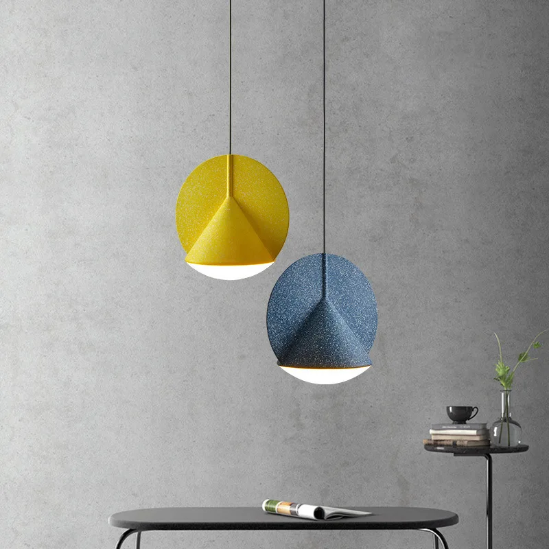 

Modern Resin Living Room LED Pendant Lamp Creative Personality Bedside Bedroom Dinning Light Nordic Simple Kitchen Hanging Light