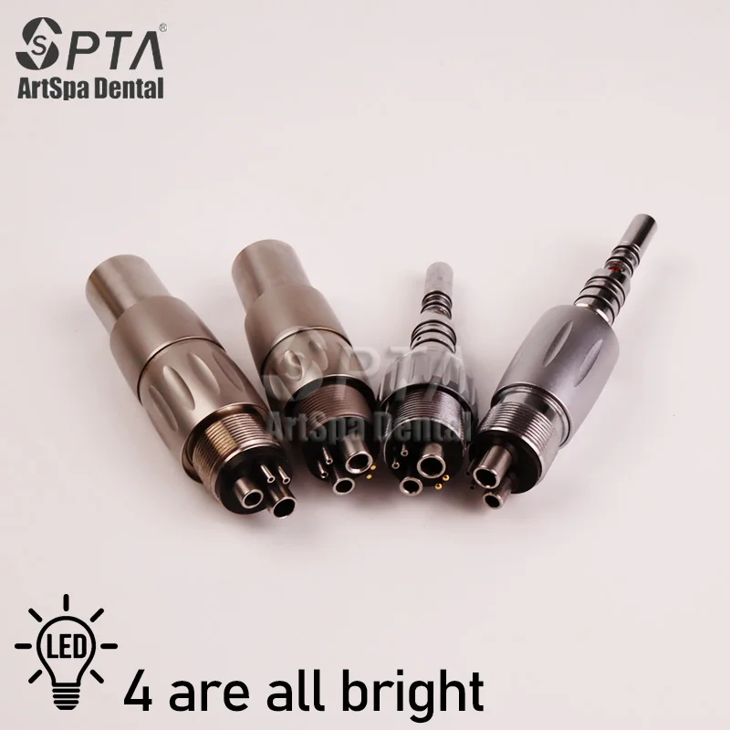  Hand Piece Spare Parts LED NSK Turbine Bearing Dental Kavo Handpiece Light Quick Coupling Connector Autoclavable Lamp