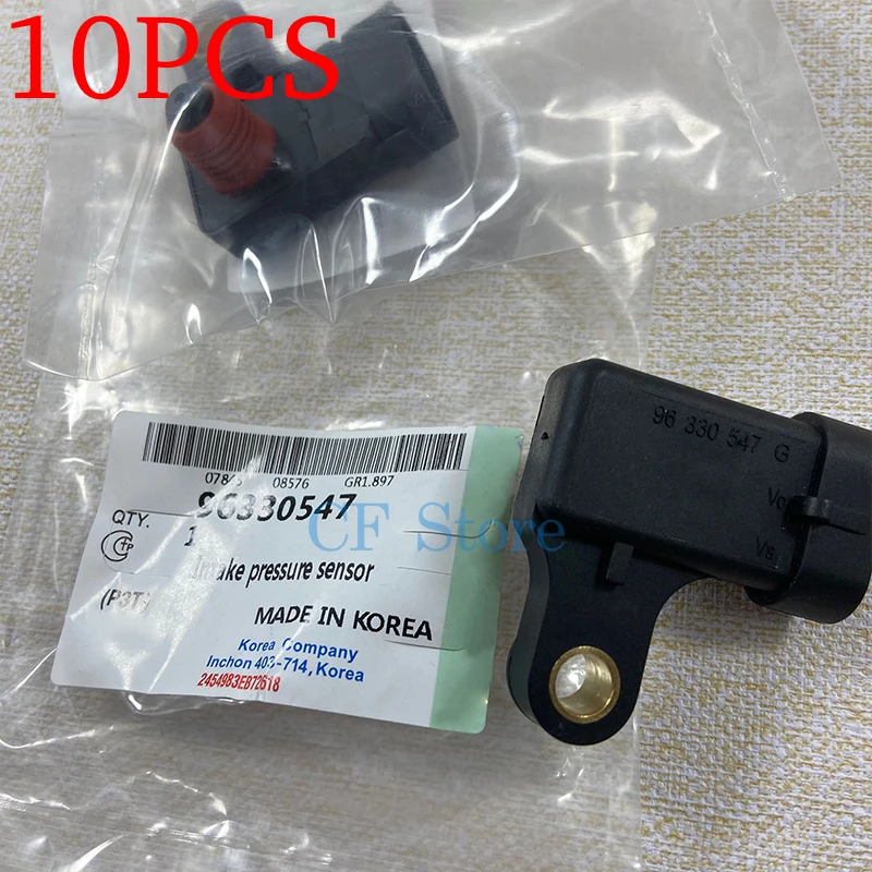 

10PCS Air Intake Pressure MAP- Sensor For Chevrolet Aveo Chevy Lacetti Nubira Cadillac Daewoo Kalos Lanos Matiz GMC 96330547