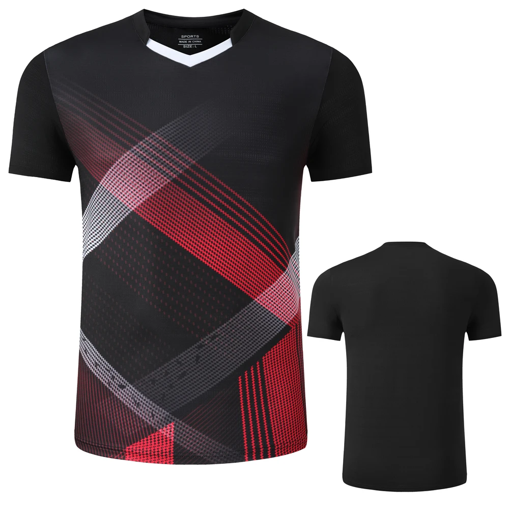 Sport Tennis Shirts Heren Dames Kinderen badminton t-shirts voor Jongen tafeltennis Shirt Meisjes Ping Pong Jerseys gym Sport voetbalshirt