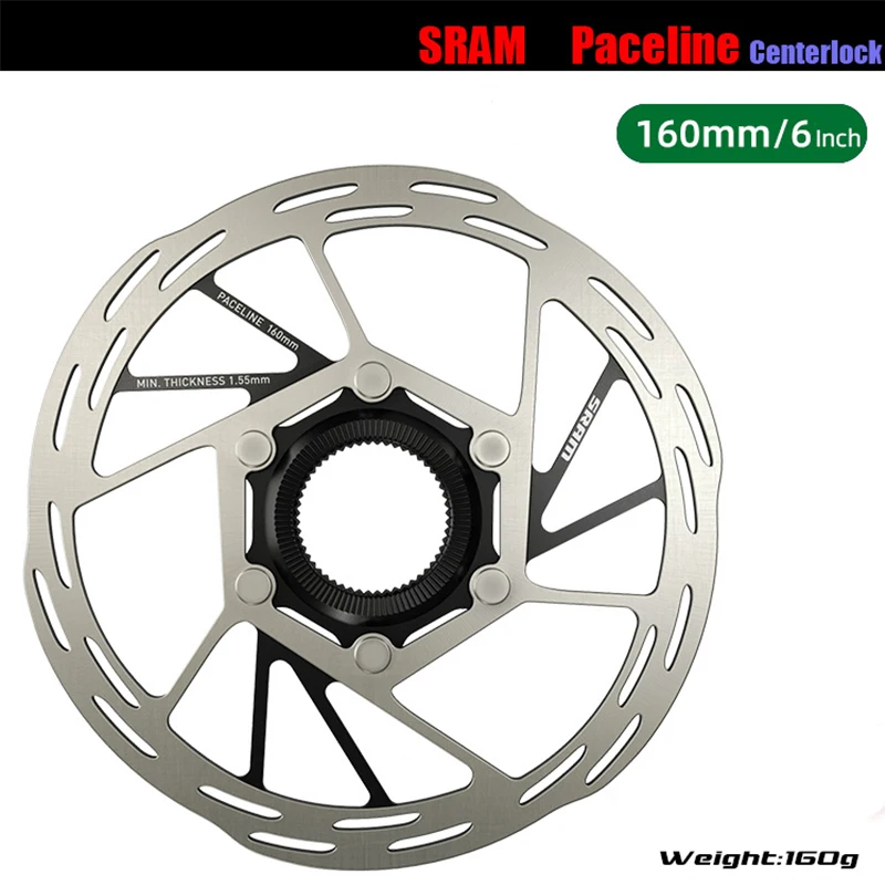 SRAM CenterLine Disc Brake Rotor Center Lock 200mm 180mm 160mm 140mm Center Line Discs Rotors Without Lockring