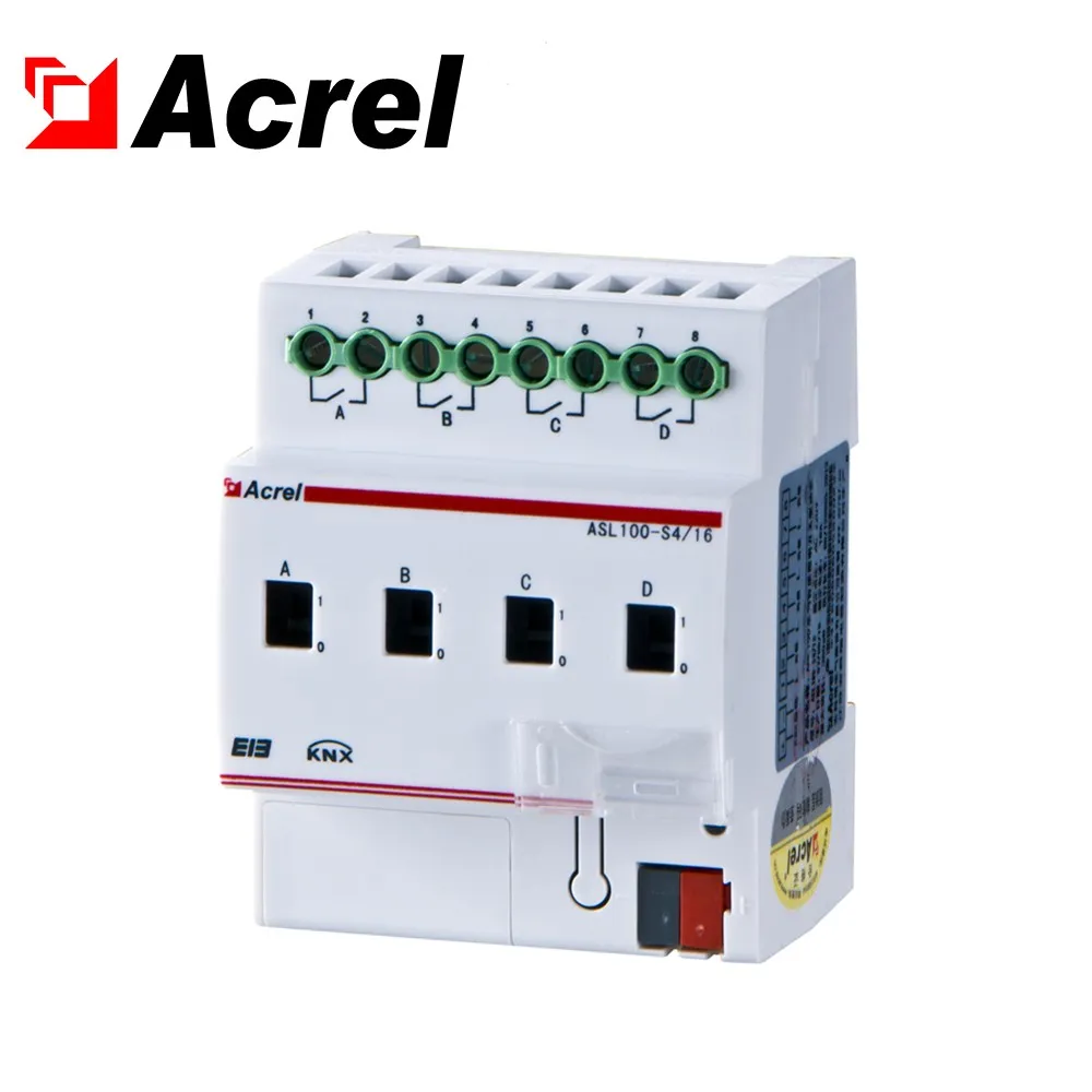 ASL100-S4/16 KNX system 4 channel switch control for smart lighting