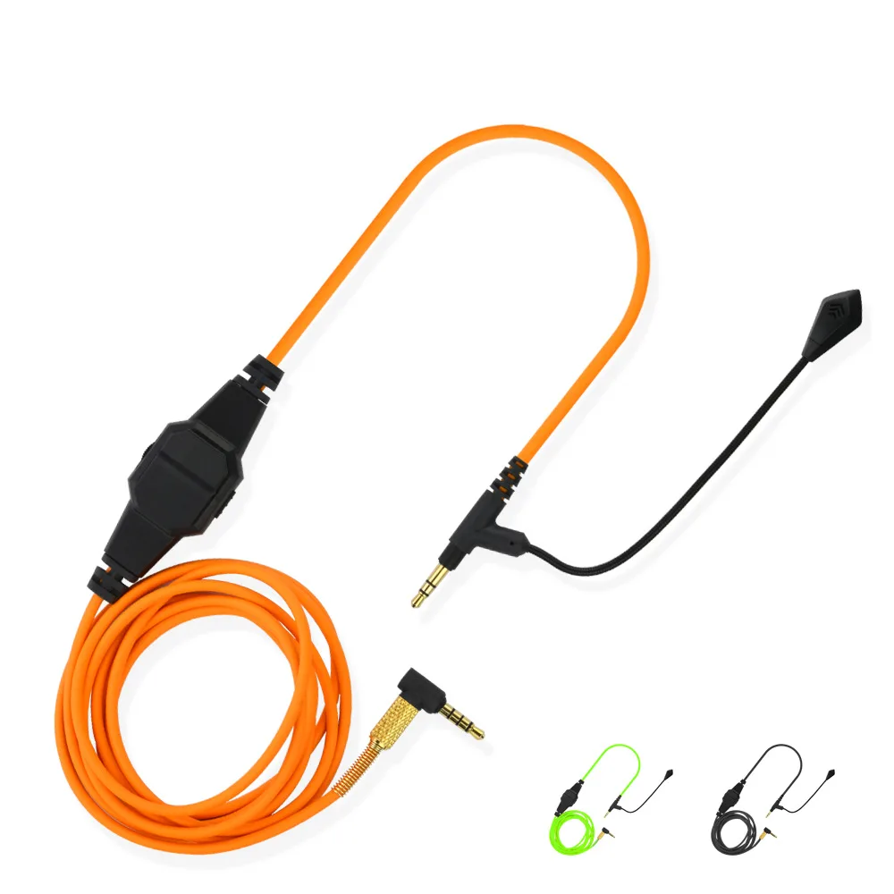 Computerspel e-racing microfoonheadset 3,5 mm tot 3,5 mm voor Boom Microfoon-headsetkabel
