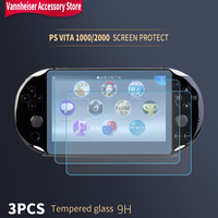 For PSV 1000 2000 PS Vita Screen Protector Tempered Glass Sony PlayStation Vita Guard HD Scratch Resistant Cover Protective Film