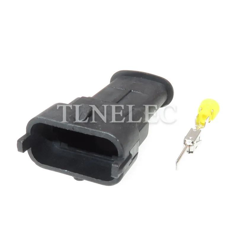 1928404074  3 Pin Male Female Auto Diesel Fuel Common Rail Injector Crankshaft Sensor Connector Air Flow Sensor Plug