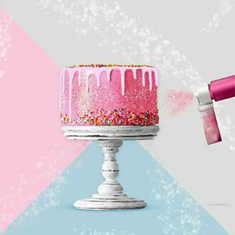 Cake Manual Airbrush Spray Gun Coloring Baking Decoration Cupcakes Desserts Pastry Decorating Spraying Tool