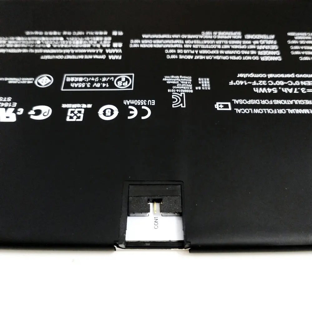 Imagem -05 - Bateria do Portátil para Lenovo Ideapad L10m4p12 Genuíno Ioga 13 U300 Série U300s 4icp5 56 120 14.8v 54wh 3700mah