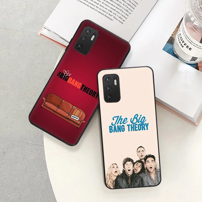 Phone Cover For Xiaomi Redmi Note 11 Pro 10 5G 9C 9 9S 7a 9A 8 7 8A 8T 9T 8Pro Max The Big Bang Theory Black Soft Cases Funda