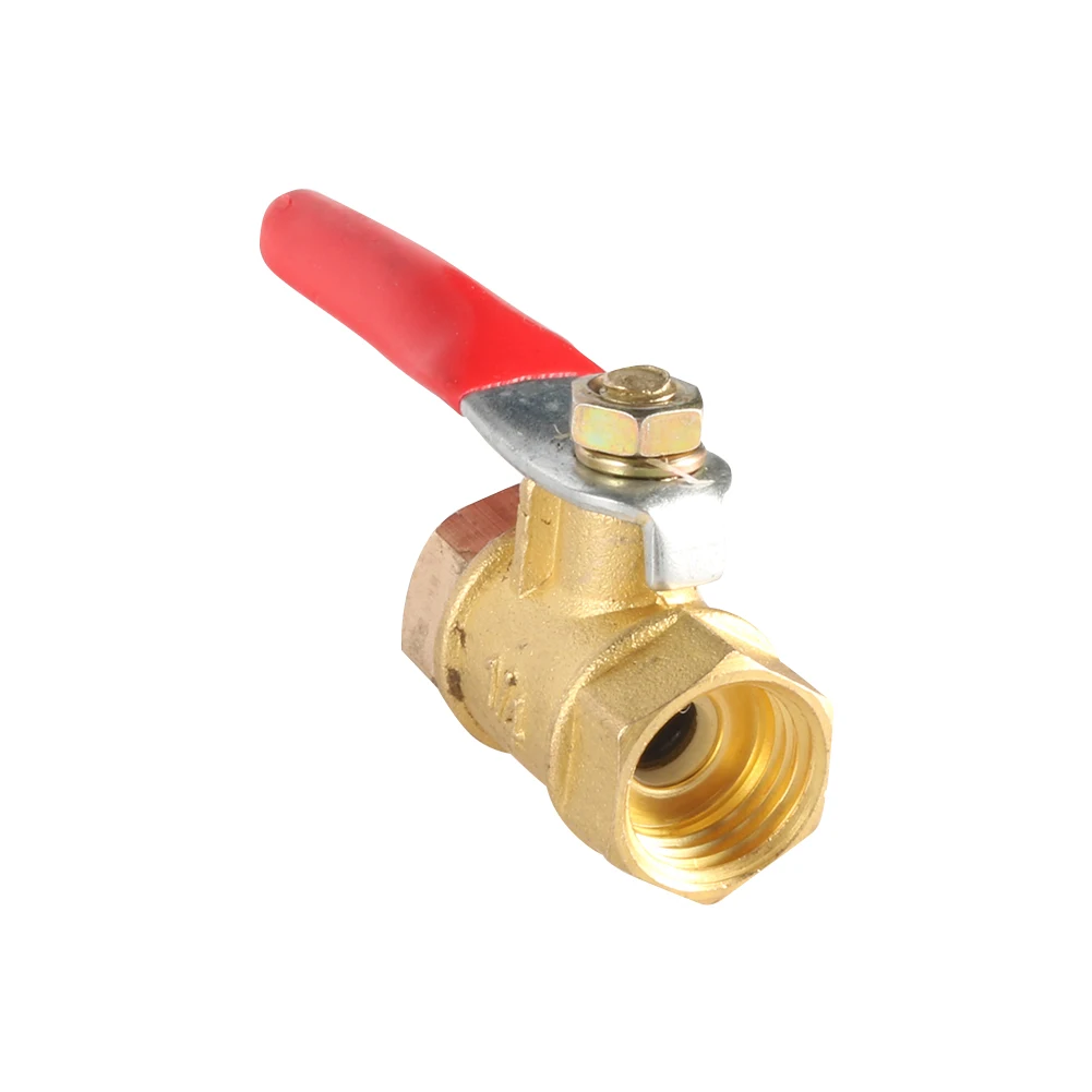 Brass pipe valve 1/4