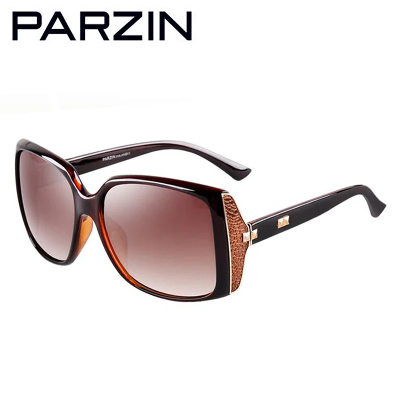 PARZIN  Polarized Sunglasses Women Fashion Vintage Sun Glasses Women's Shades Glasses Square Oversized Sunglasses Gafas De Sol