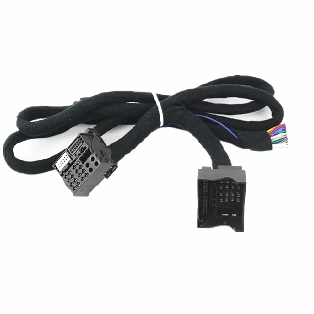 Автомобильный усилитель DSP, жгут проводов, специальный хвостовой разъем для VW passat/Porsche/audi/BMW