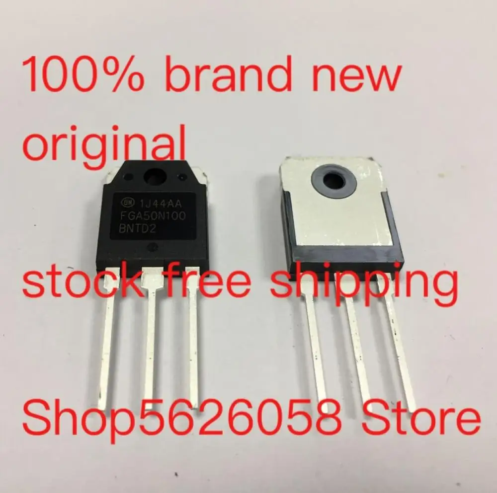 

5PCS/LOT FGA50N100BNTD2 FGA50N100 TO-3P 100% new original freeshipping