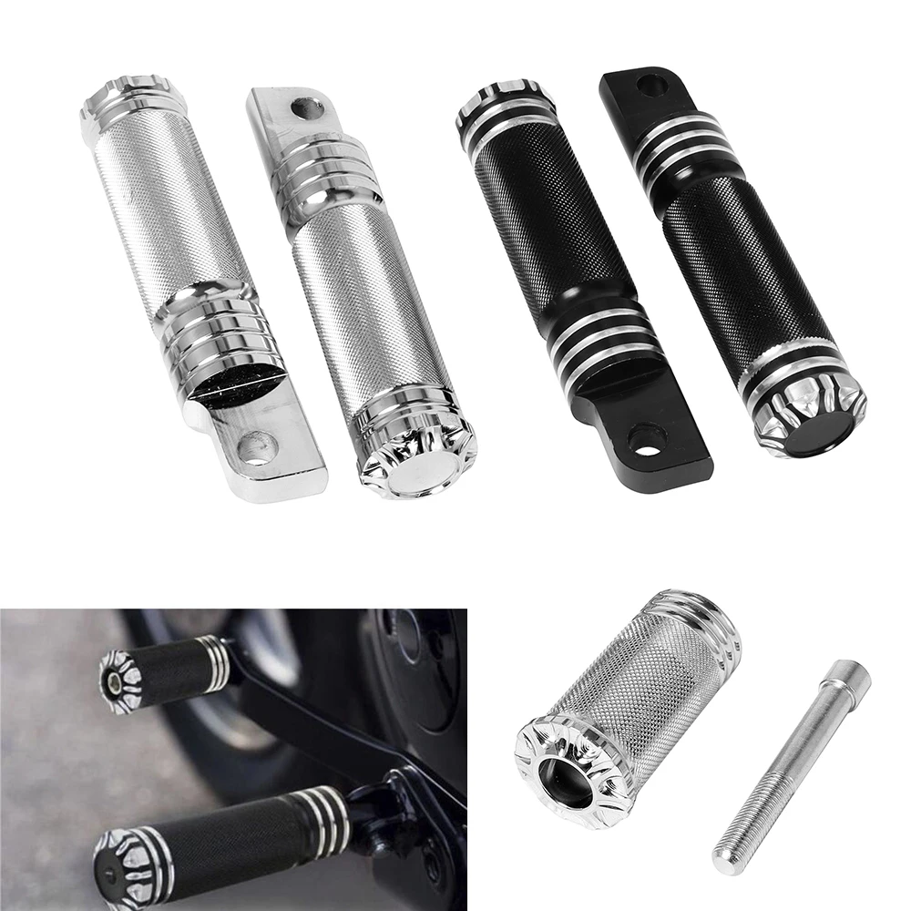 

Motorcycle Foot Pegs Footrests Shifter Pegs Nail Aluminum for Harley Touring Road Glide Sportster 883 1200 Softail Fatboy Dyna