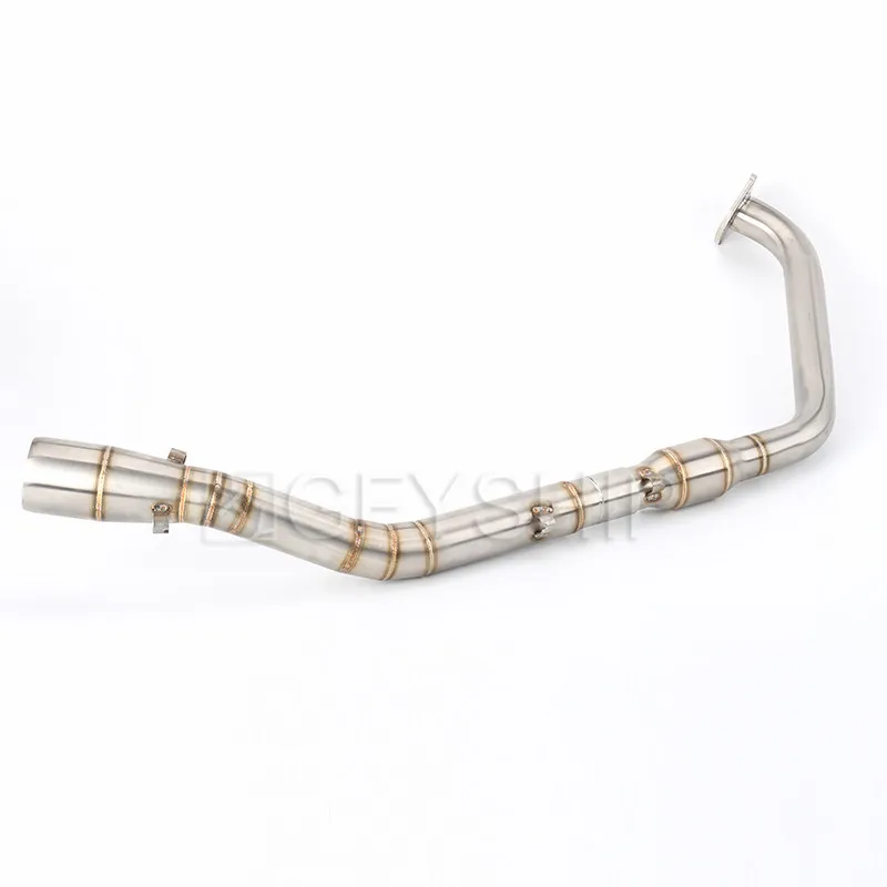 

R 125 Motorcycle For Yamaha YZF R125 2019 R15 V3 Escape Slip-on Exhaust Muffler Front And Middle Link Pipe