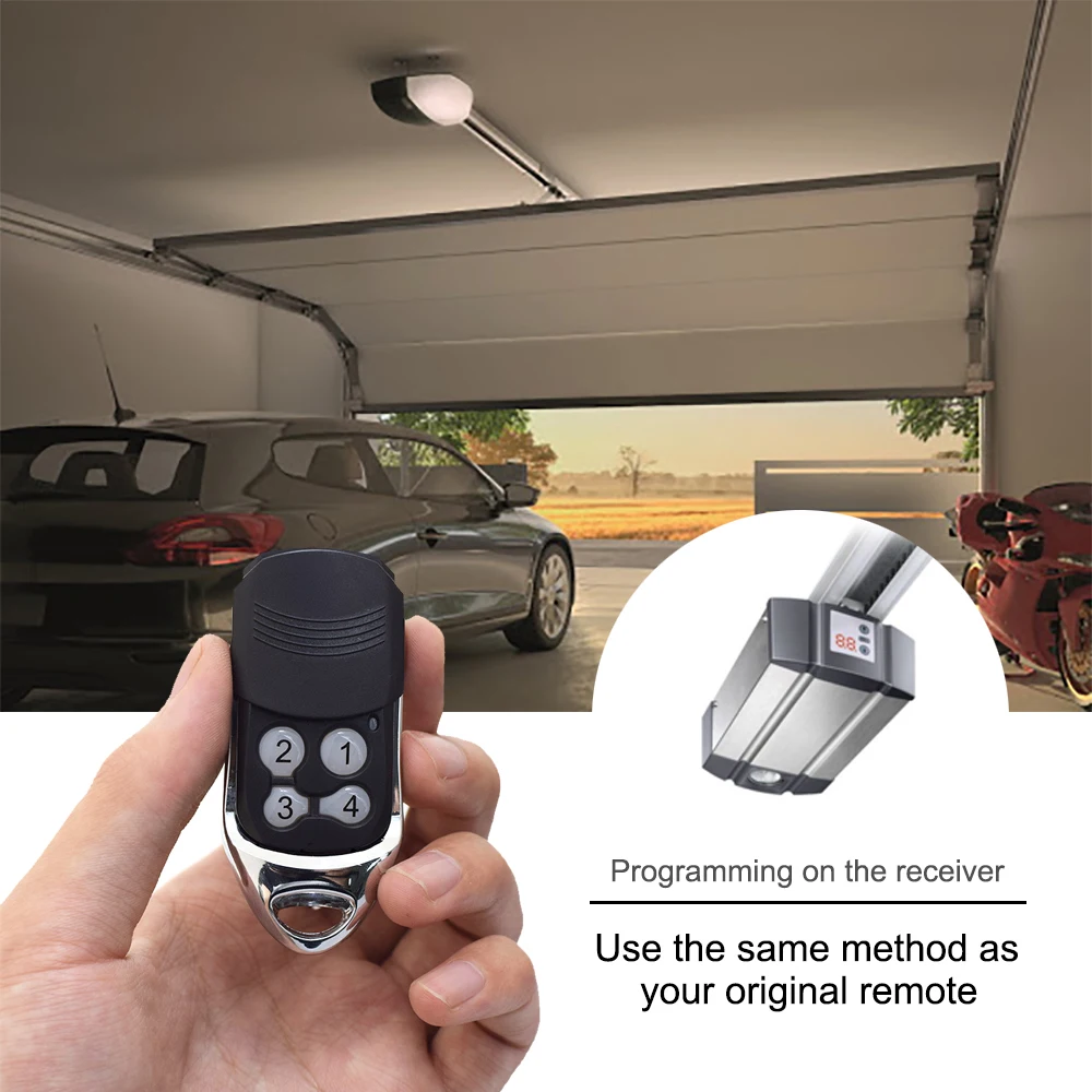 For MITTO 2 4 2A 4A B RCB KLEIO B RCA 02 04 Remote Control Garage Door Command Opener Transmitter Electric Barrier Key