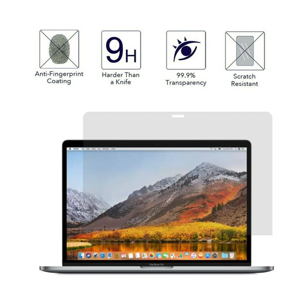 Ultra Thin Transparent Screen Protector for Apple Macbook Pro 13 Inch (A1278) Laptop Notebook 9H Anti-glare Screen Protector