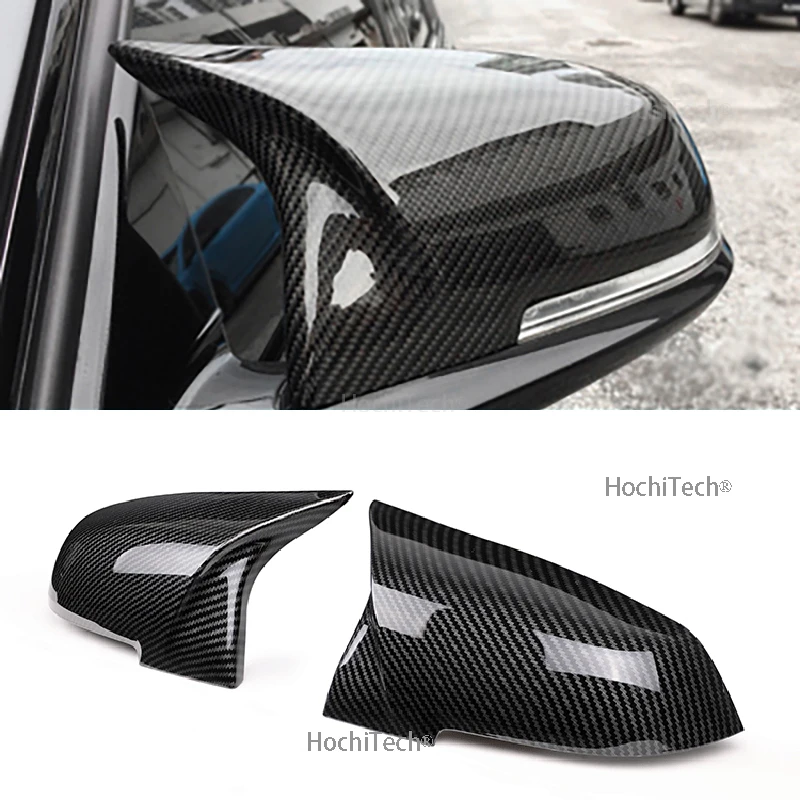 1 Pair Rearview Mirror Cover Cap Mirror Housing Cover Rearview Cap For BMW 220i 328i 420i F20 F21 F22 F30 F32 F33 F36 X1 E84