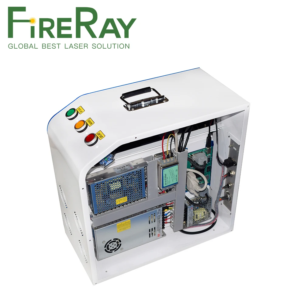FireRay 20-50W Spilt Fiber Laser Marking Machine Raycus MAX for Marking Metal Stainless Steel