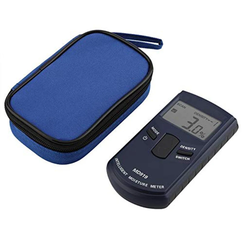 

Inductive Paper Moisture Meter LCD Digital Paper Moisture Analyzer with 4 Grades Paper Density Available