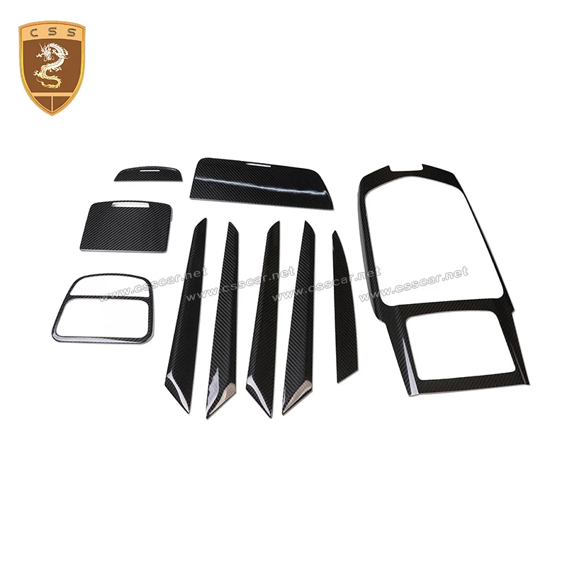 New Arrival  Fits Maserati Levante Carbon Fiber Car Interior Trims Original Car Styling Automobile Initerior Decoration 2017-up