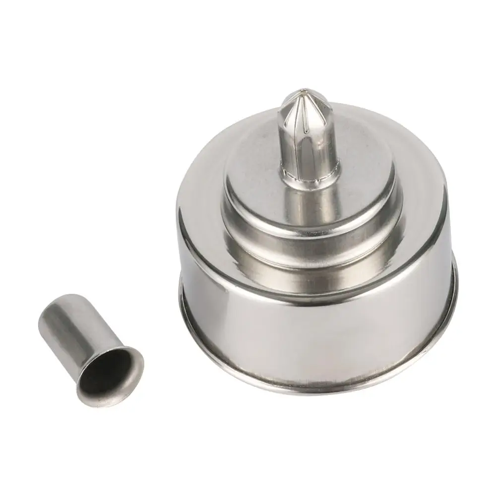 200ml Stainless Steel Alcohol Burner Lamp Biology Chemistry Dental Lab Lamp With Wick Craft Work Heating Tool Laborotary Tool
