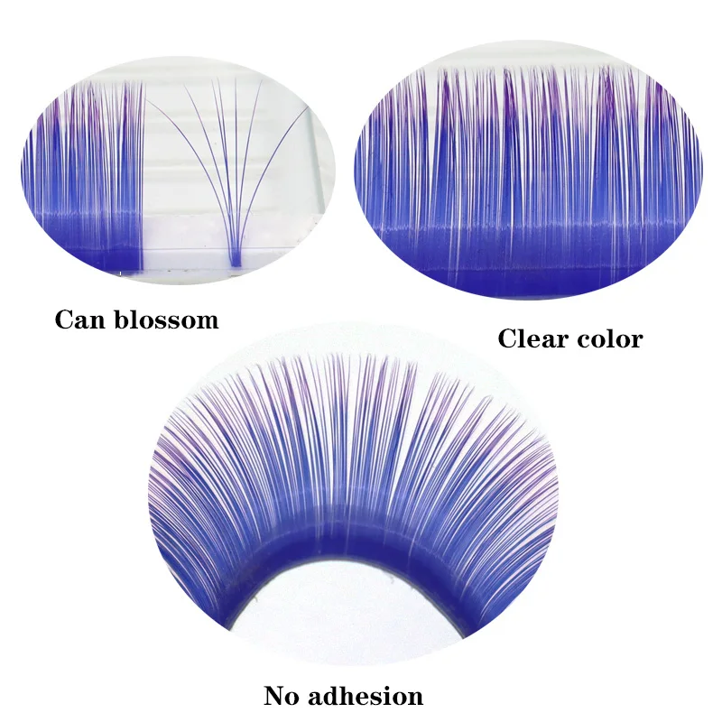 MIZIMO New 8-15mm Length  Light Color Color Grafted Eyelashes Artificial Nink Hair Personalized Eyelash Extension Tool Makeup