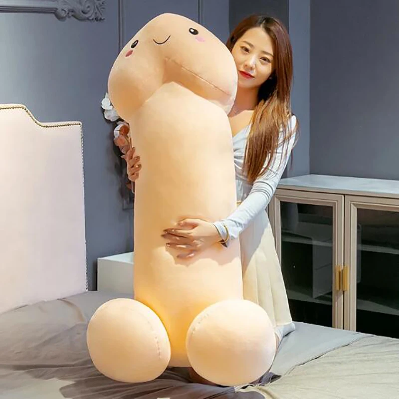 30Cm-100Cm Ngộ Nghĩnh Dương Vật Sang Trọng Đồ Chơi Mô Phỏng Nhồi Bông Mềm Dick Búp Bê Thực Dương Vật Vỏ Gối dễ Thương Gợi Cảm Đồ Chơi Quà Tặng Thú Vị