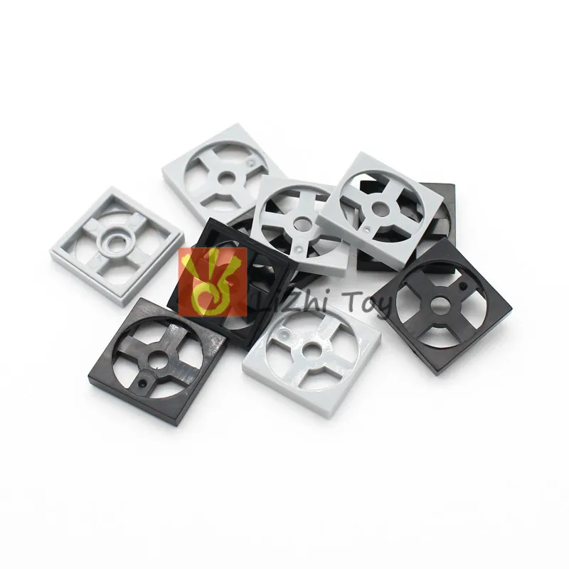 Building Blocks Parts Turntable 2x2 Plate Base with Top 3680 3679 DIY Build  Educational MOC Classic Brand Gift Toys